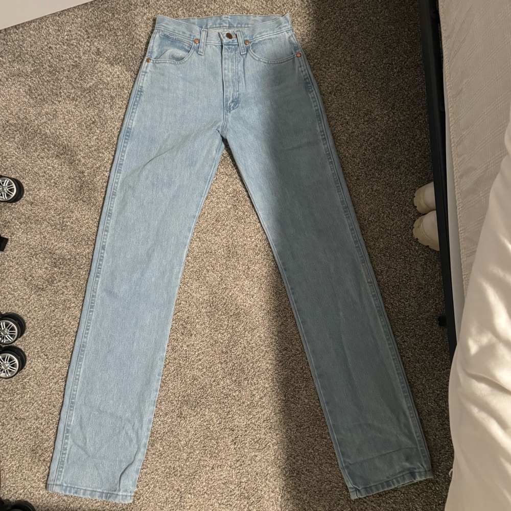 Wrangler jeans Wild West high rise straight jean